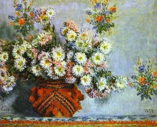 _Chrysanthemums_Claude Monet